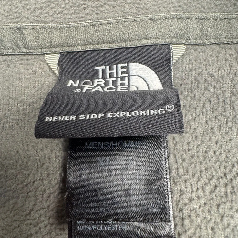 The North Face Mens Gray Fleece 1/4 Zip Pullover Sweatshirt XL‎